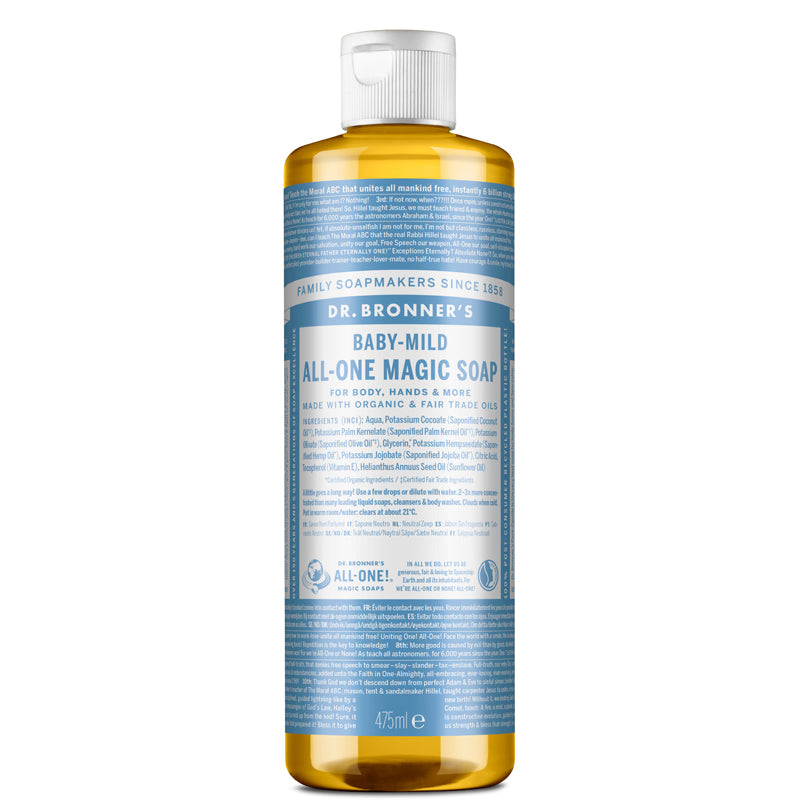 Dr Bronner's Baby Mild Magic Soap 475ml