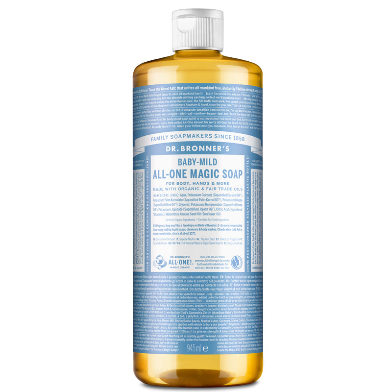 Dr Bronner&#39;s Baby Mild Magic Soap 945ml