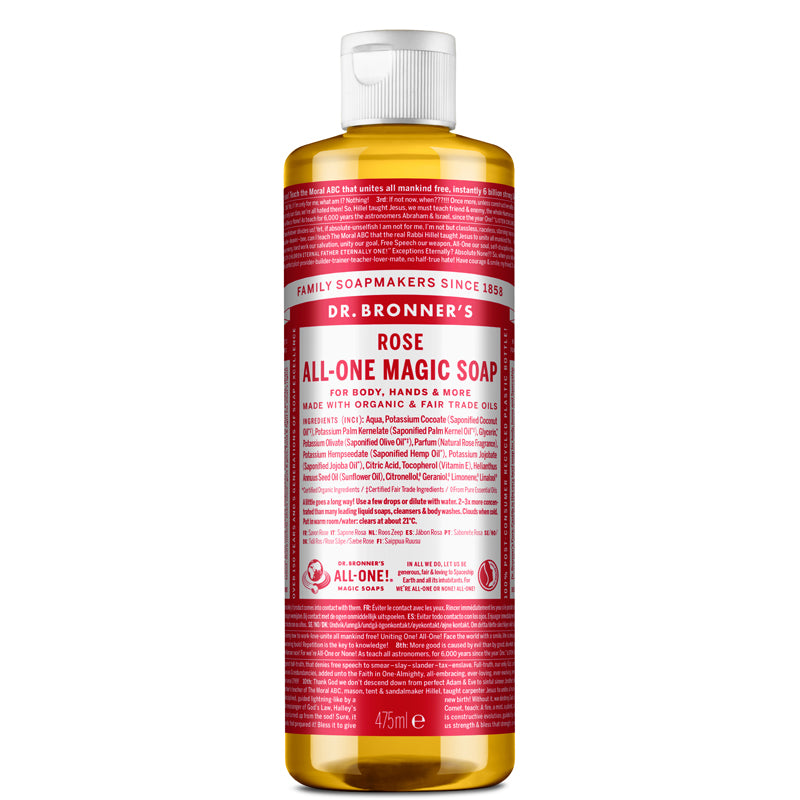 Dr Bronner's Rose Magic Soap 475ml