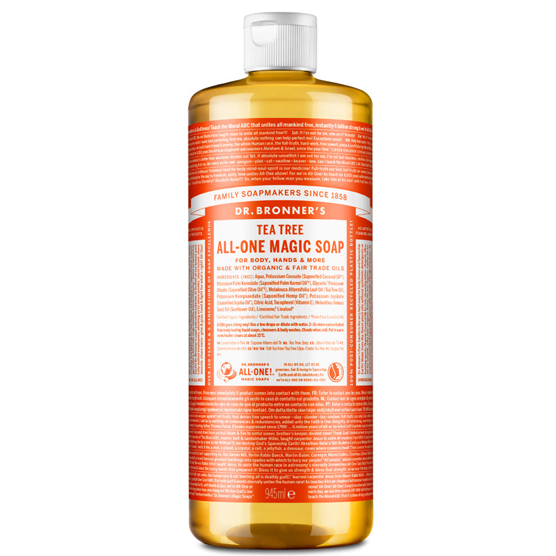 Dr Bronner&#39;s Tea Tree Magic Soap 945ml