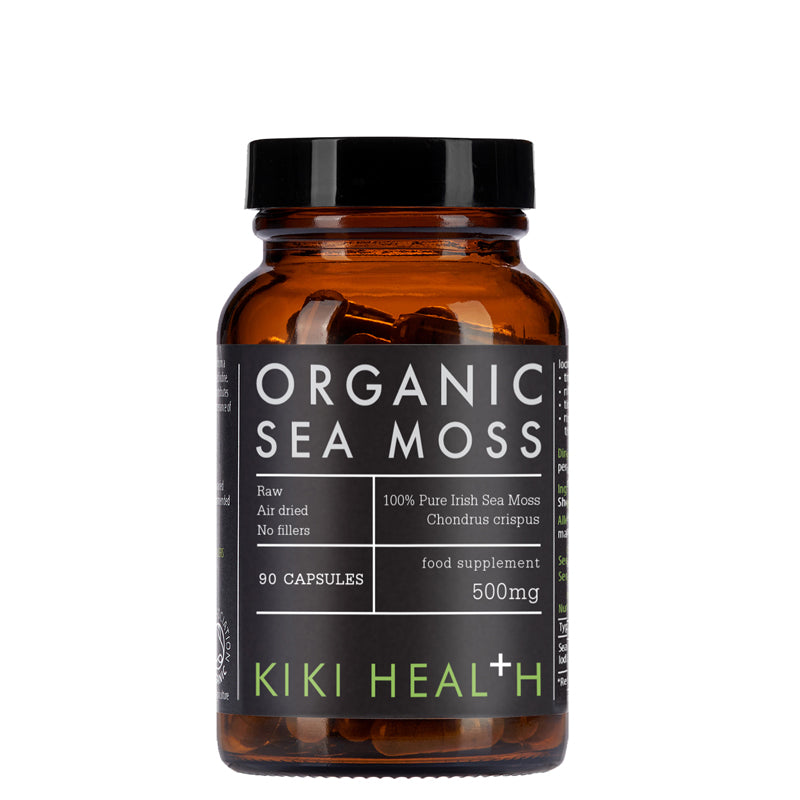 KIKI Health Organic Irish Sea Moss Vegicaps Pack of 90