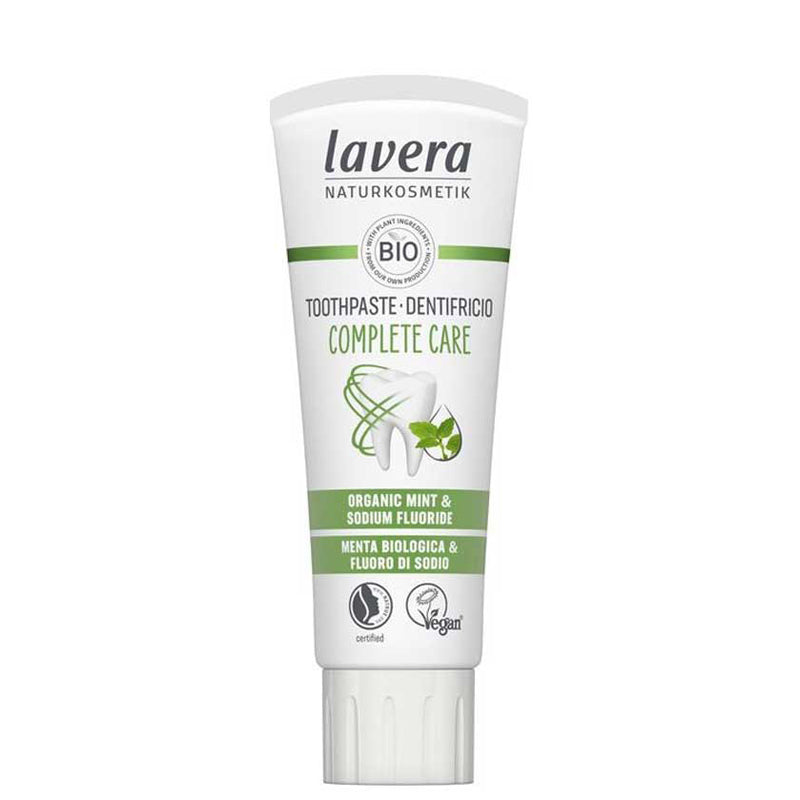 Lavera Complete Care Organic Mint Sodium Fluoride Toothpaste