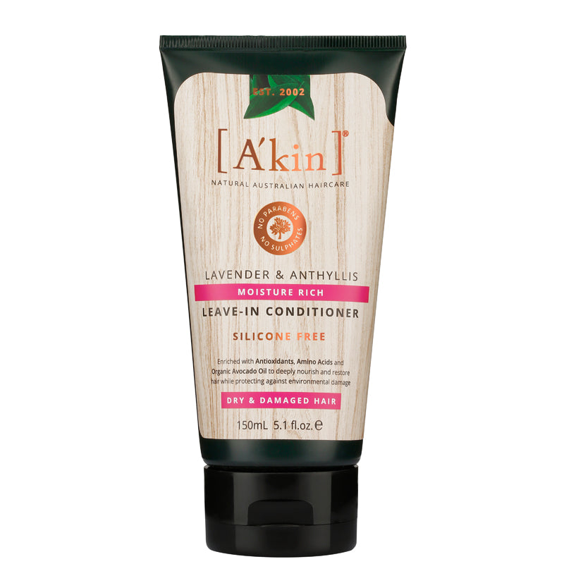 A'kin Lavender & Anthyllis Moisture Rich Leave-In Conditioner