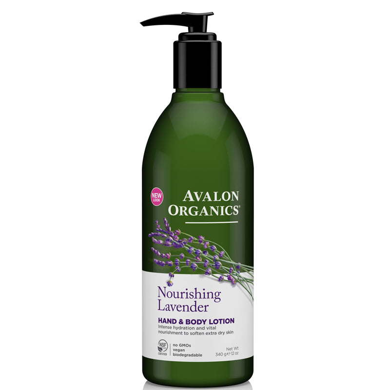 Avalon Organics Nourishing Lavender Hand & Body Lotion