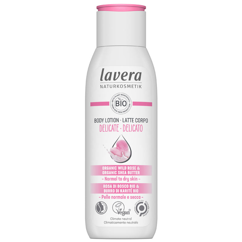 Lavera Delicate Body Lotion with Organic Wild Rose