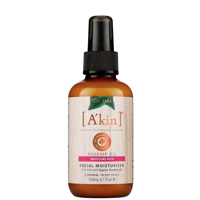 A'kin Moisture Rich Rosehip Oil Facial Moisturiser