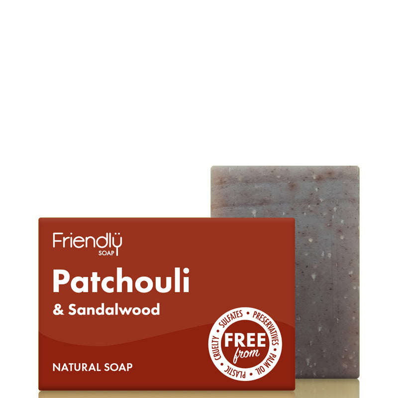 Friendly Soap Patchouli &amp; Sandalwood Soap Bar