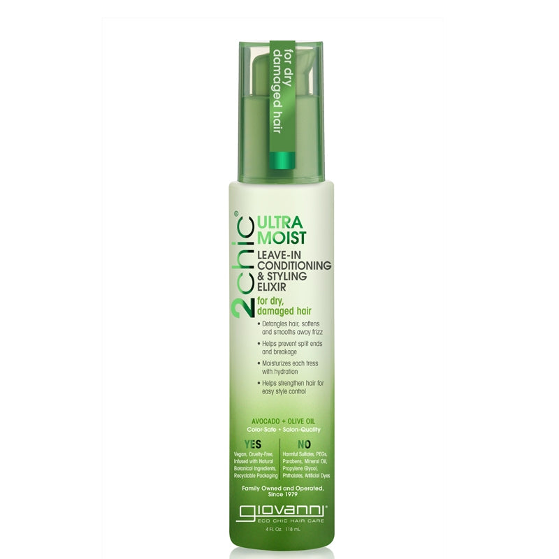 Giovanni 2chic Ultra-Moist Leave-In Conditioning & Styling Elixir