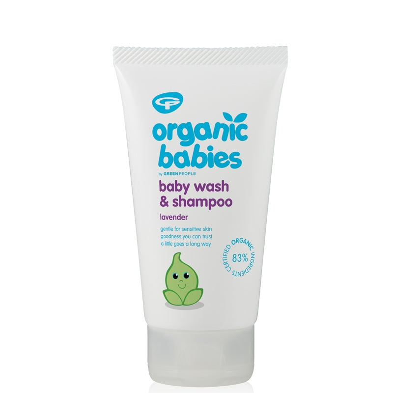 Green People Organic Babies Lavender Baby Wash &amp; Shampoo