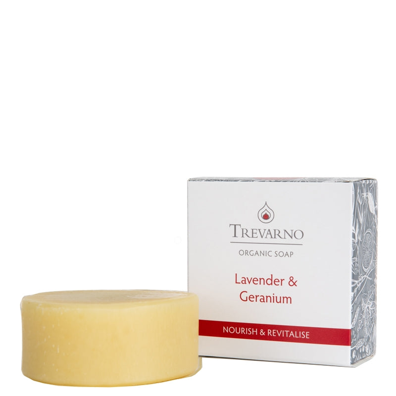 Trevarno Organic Lavender & Geranium Soap
